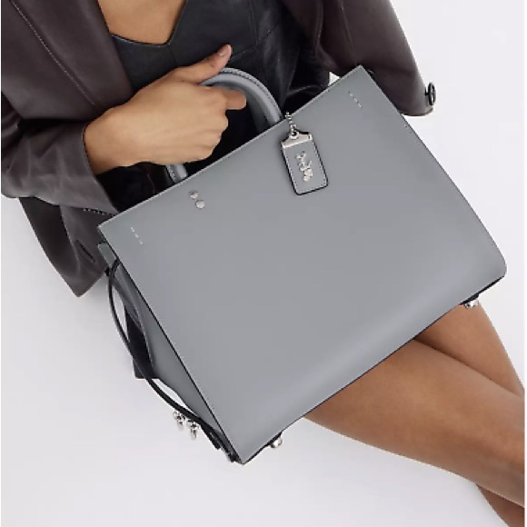 Coach Rogue in Grey Blue - Picture 2 of 10